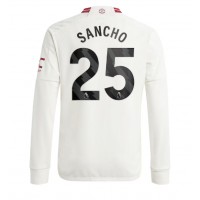 Echipament fotbal Manchester United Jadon Sancho #25 Tricou Treilea 2023-24 maneca lunga